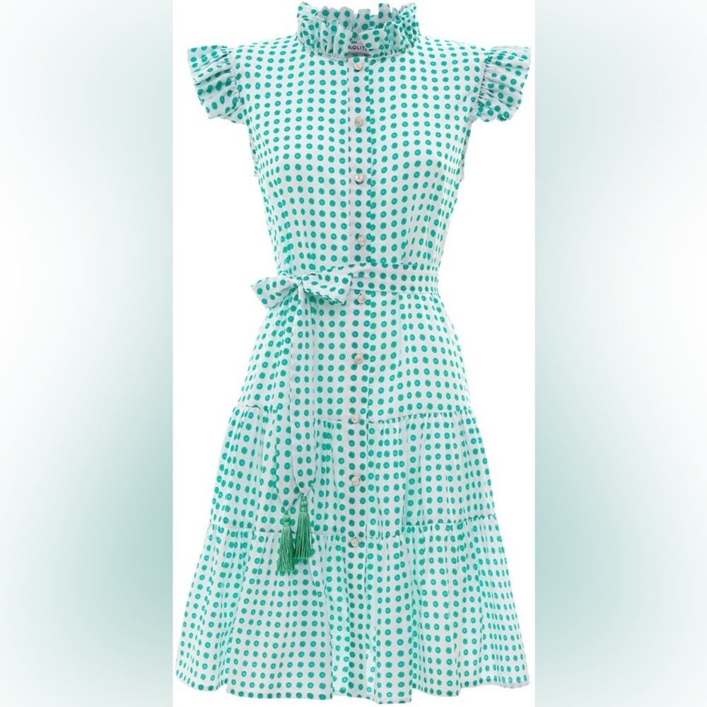 Paolita Alexandria Short Ruffle Dress NWOT Size M